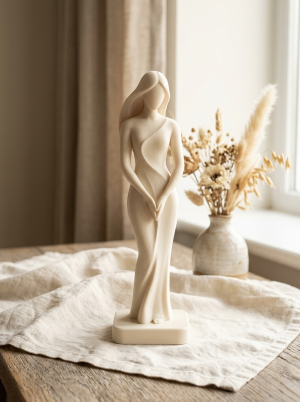 Lady in Waiting by Form Folly, front