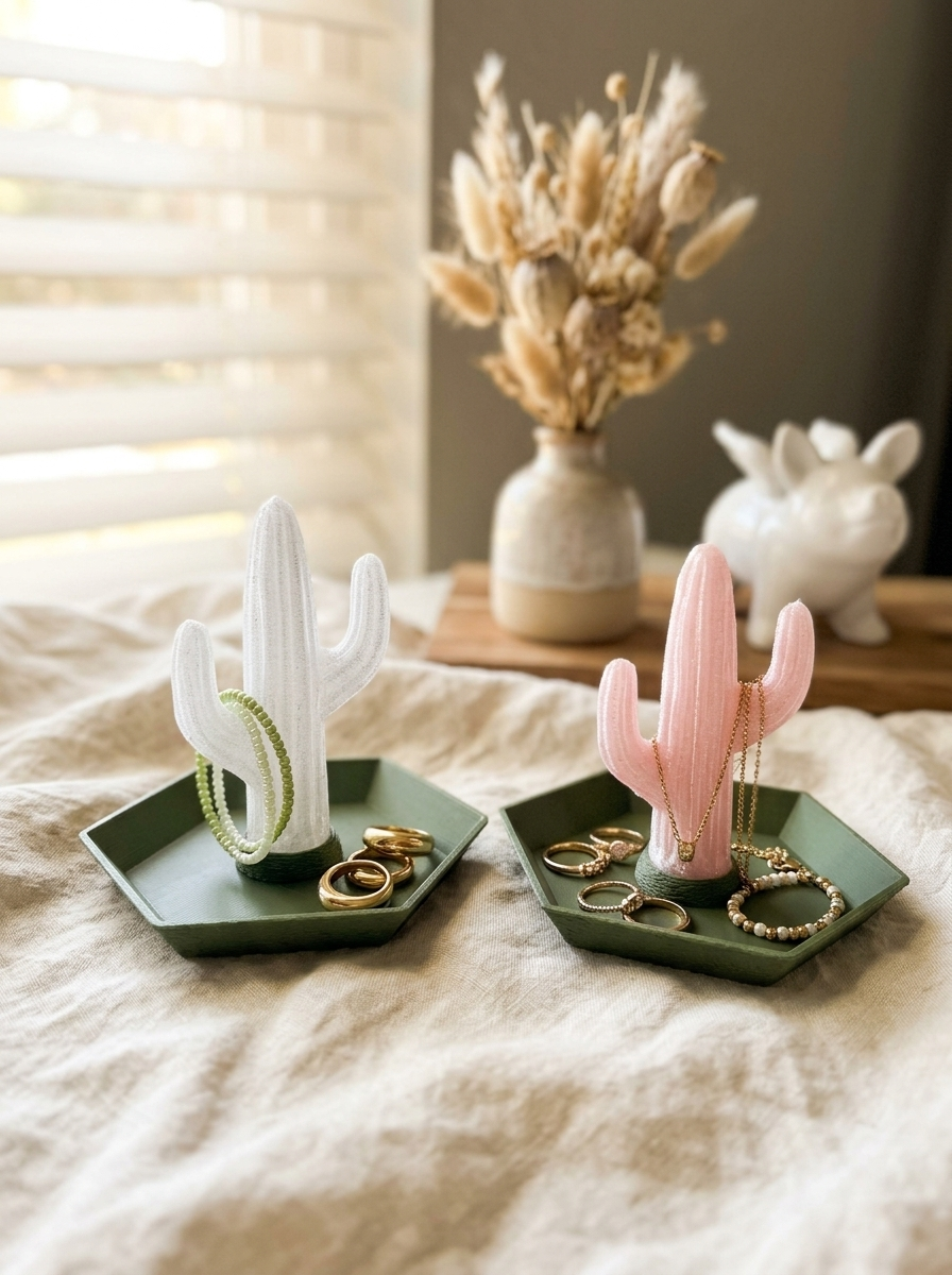 Cactus Jewelry Tray