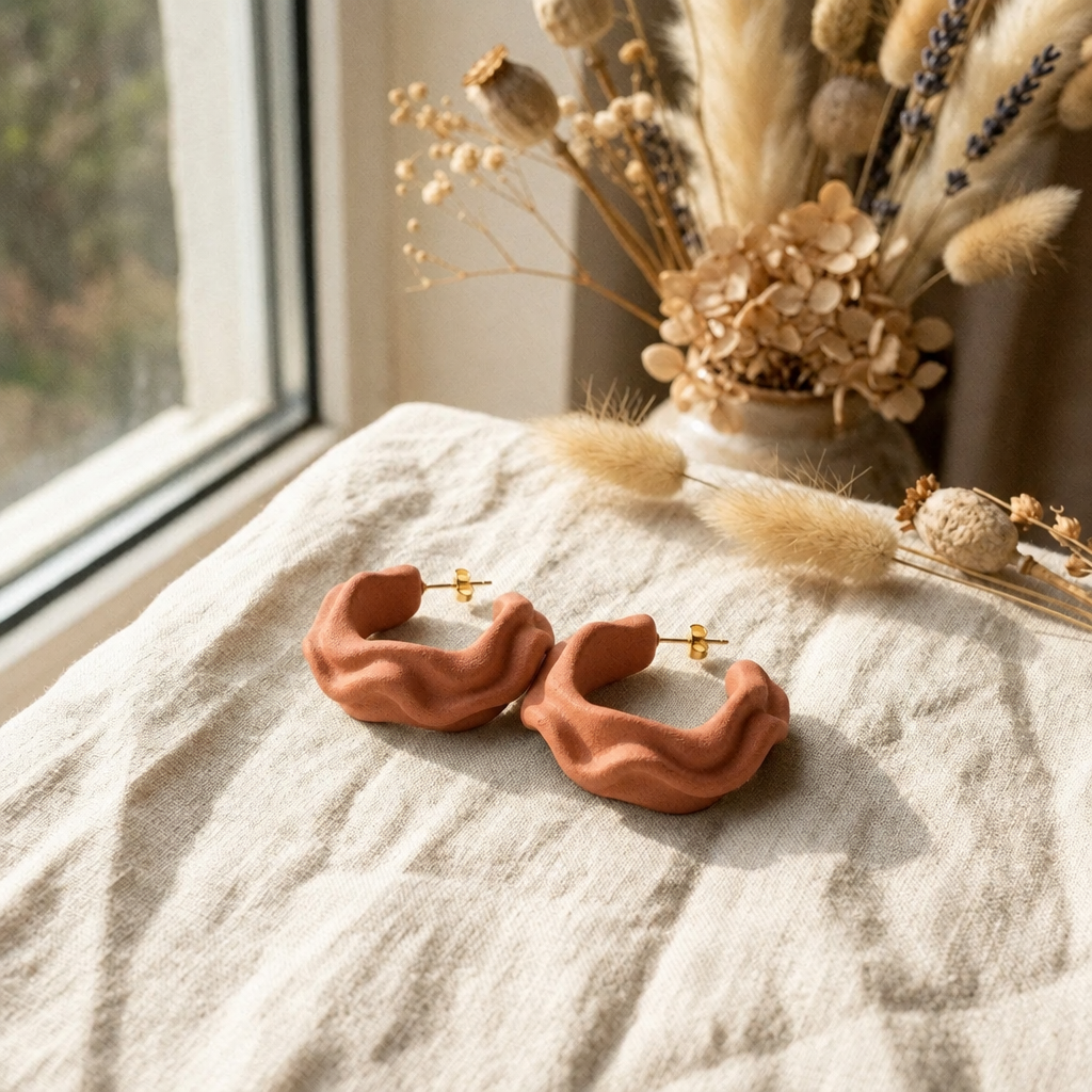 Hoopla in Terracotta