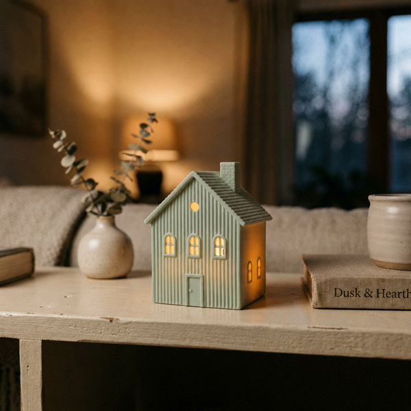 Night Light House in Sage