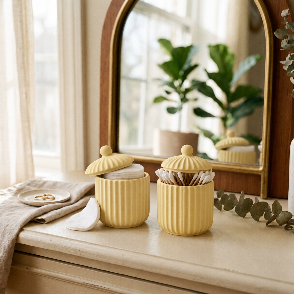Powder Room in Butter