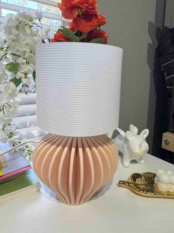 Fluted Table Lamp