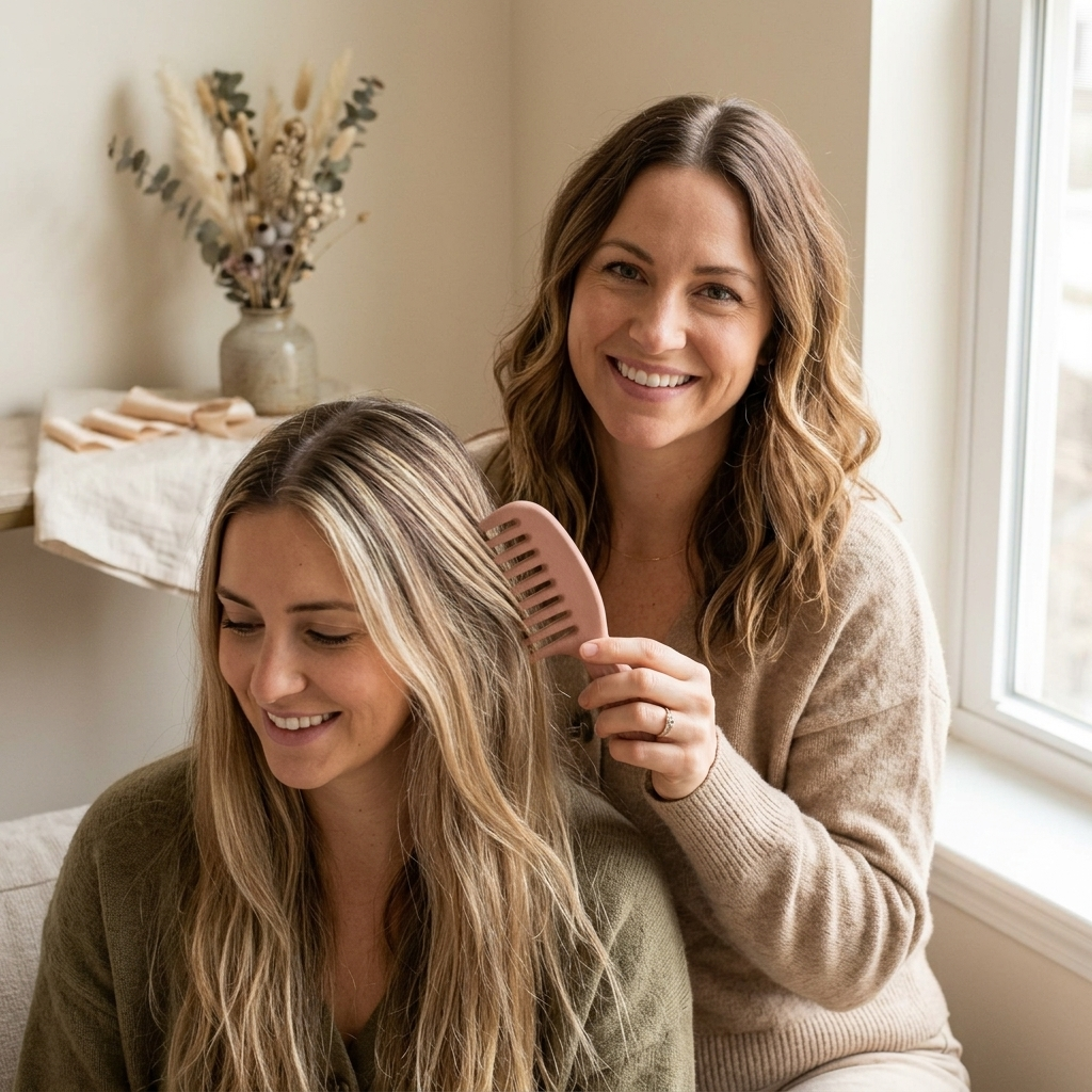 Comb Over in use