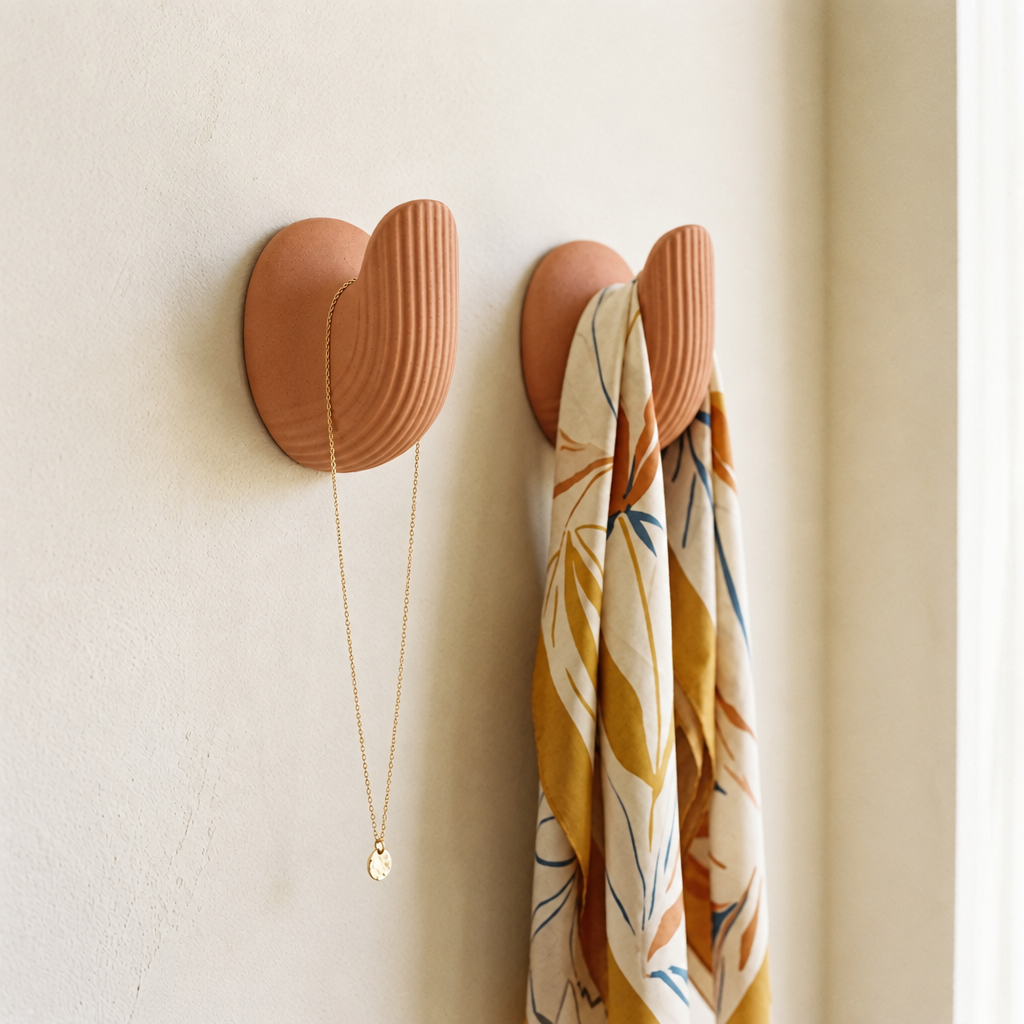 Hook, Line in Terracotta