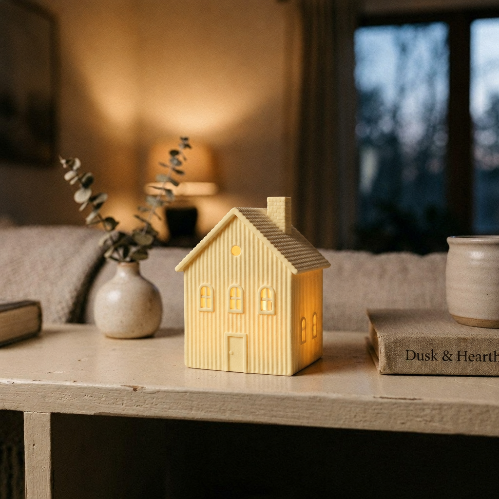 Night Light House in Butter