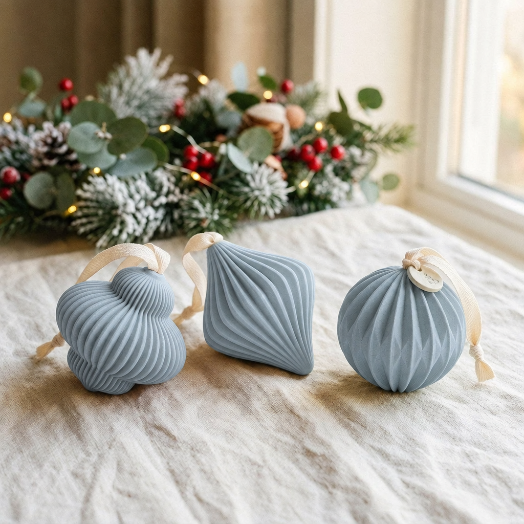 Ornament Folly in Dusty blue
