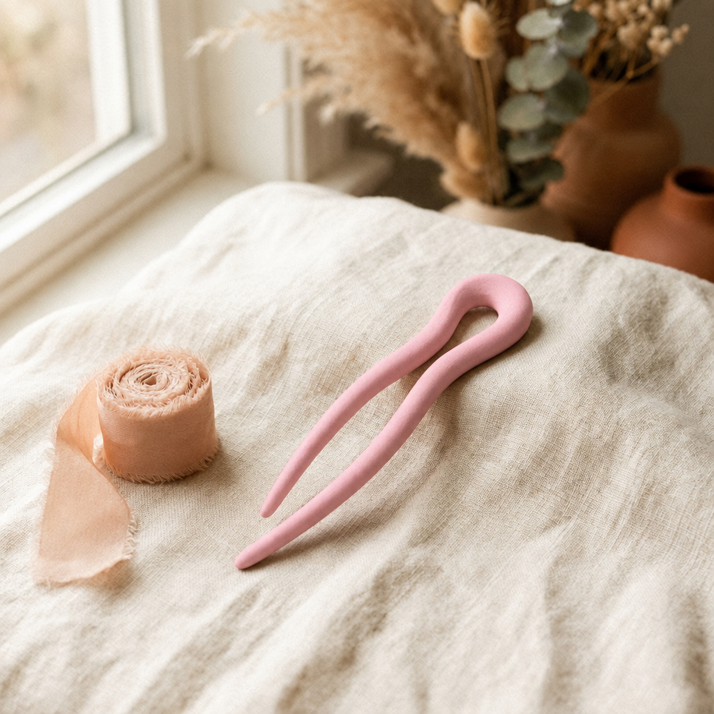 Bun Voyage in Blush