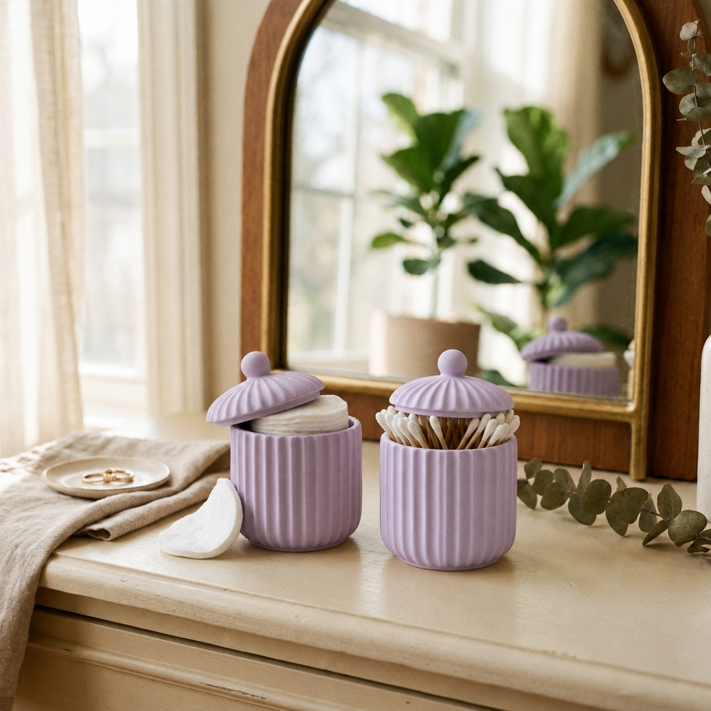 Powder Room in Lilac