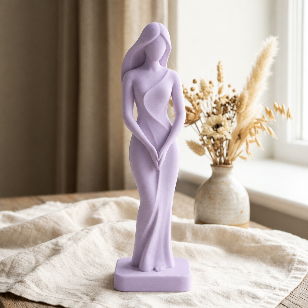 Lady in Waiting in Lilac