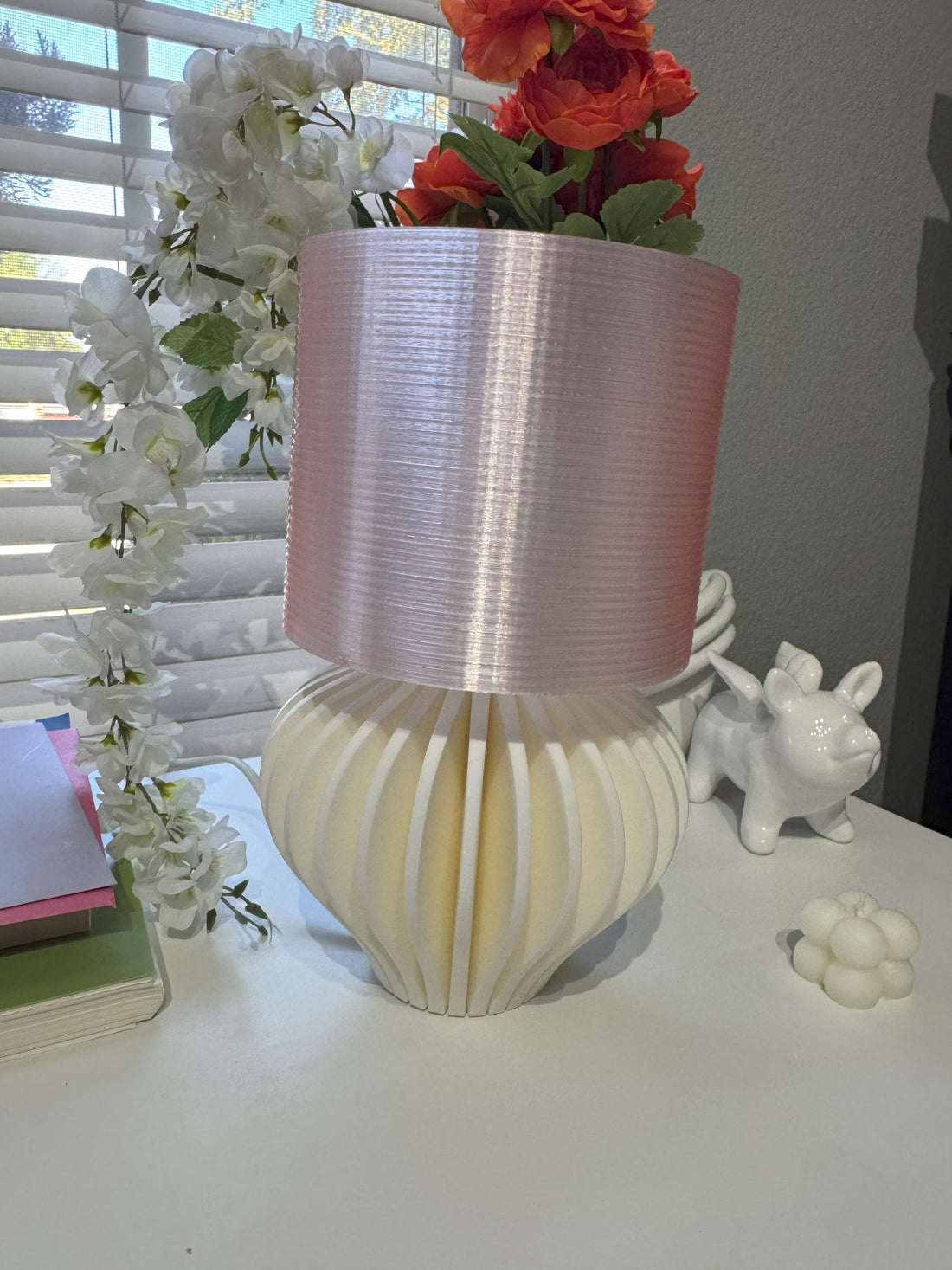Fluted Table Lamp